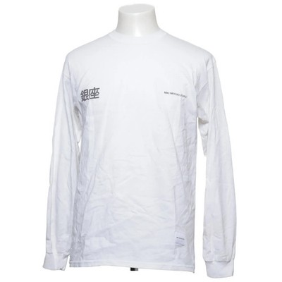 MKI MIYUKI ZOKU, Langarmshirt, Größe: M, Weiß, Einfarbig, Herren #4Qr
