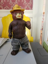 Smokey The Bear Doll Made in Hong Kong Vintage