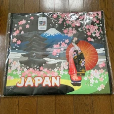 Mt. Fuji, Maiko, and Cherry Blossom Japanese Pattern Tote Bag From Japan