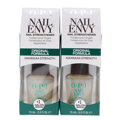 OPI Nail Envy Nail Strengthener Original Formula Maximum-Strength 2pcs NIB