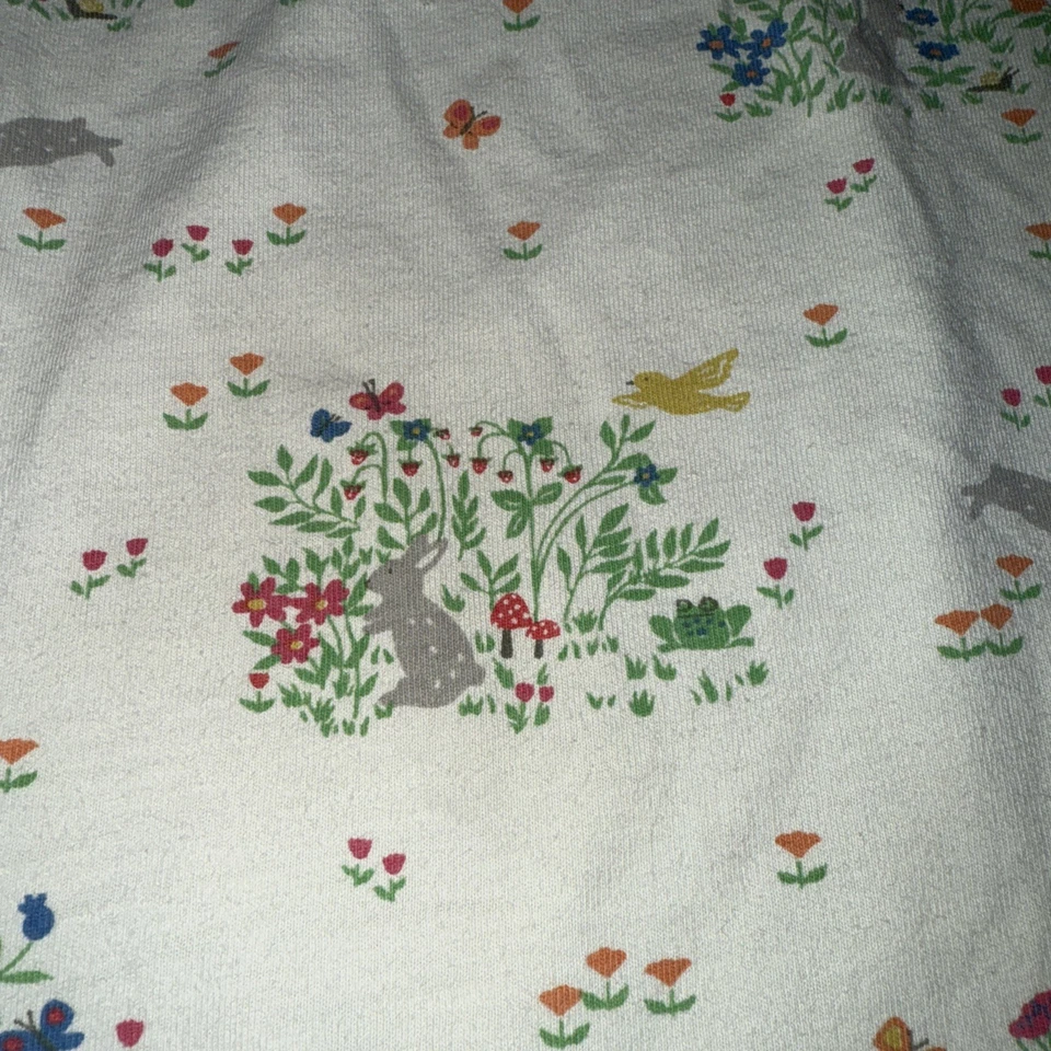 Mini Boden Floral Rabbits Birds Butterfly Nightgown Nightie Size 9-10Y 140CM - Image 3 of 4
