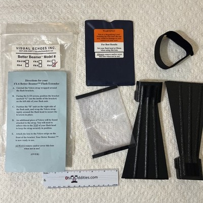 VISUAL EFFECTS INC. BETTER BEAMER Model FX-6 - Flash Light Modifier