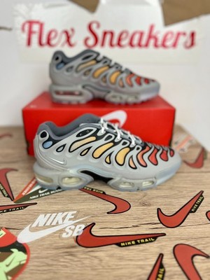 Nike Women's Air Max Plus Drift Smoke Grey Trainers Size 38.5 EU FD4290-002