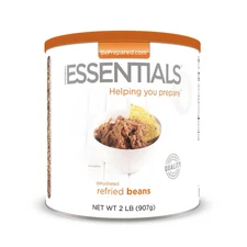 Emergency Essentials #10 can dried foods - refried beans