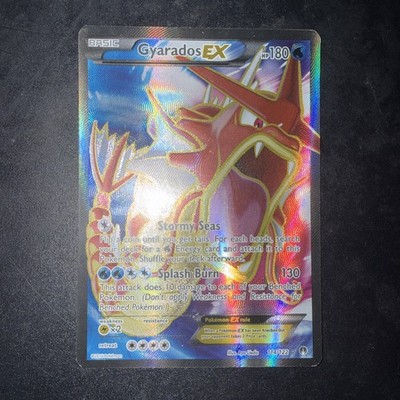 Gyardos EX Breakpoint Ultra Rare Full Art 114/122 Pokemon