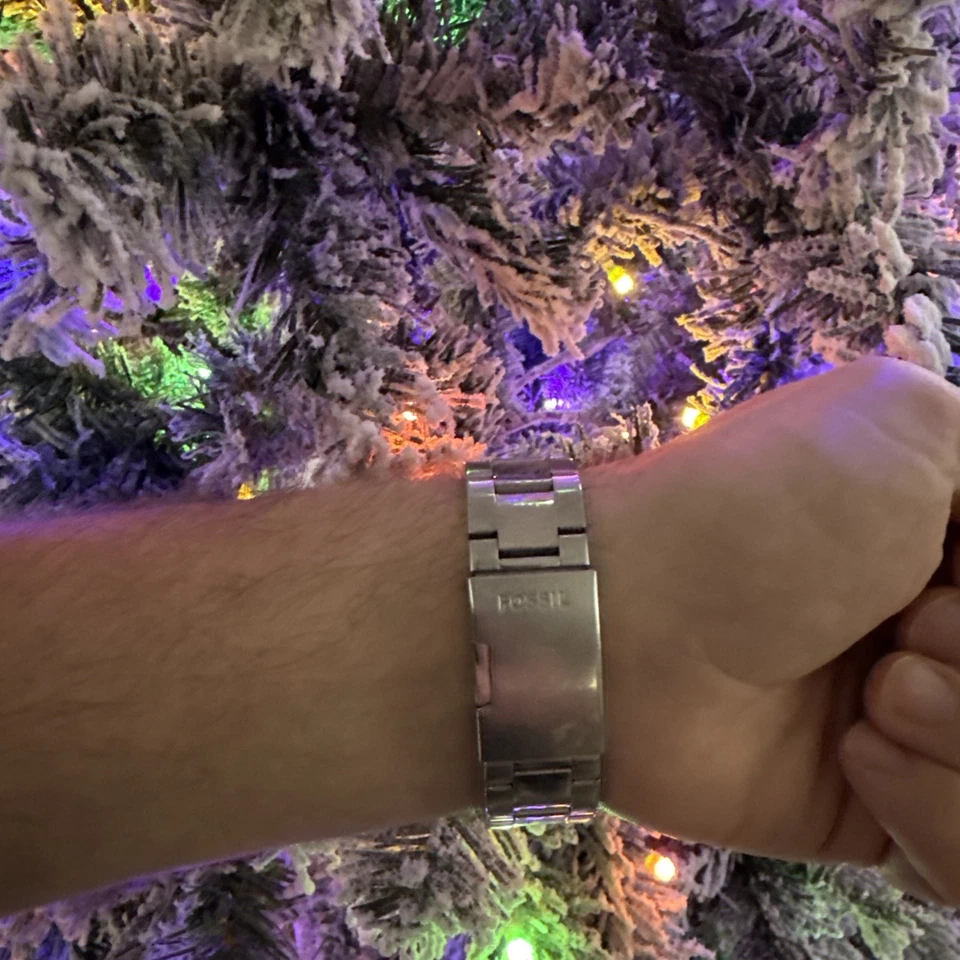 Reloj Grant Sport Plateado FS5236 Fossil Hombre Grant Cuarzo Acero Inoxidable  Foto 3 de 4