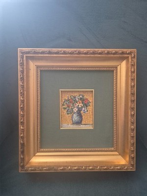 Original Vatikan  ''Vaso di Fiori'' - Signiert Gabriella D'Anna - 1996