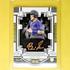 BRIAN SERVEN  2023 Topps Tier 1 Break Out Auto /25 Bronze Ink #BOABSE1  Rockies