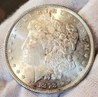 * 1878 7TF REV 79 * BU MS+ GORGEOUS ORIGINAL MINT LUSTER PQ MORGAN SILVER DOLLAR