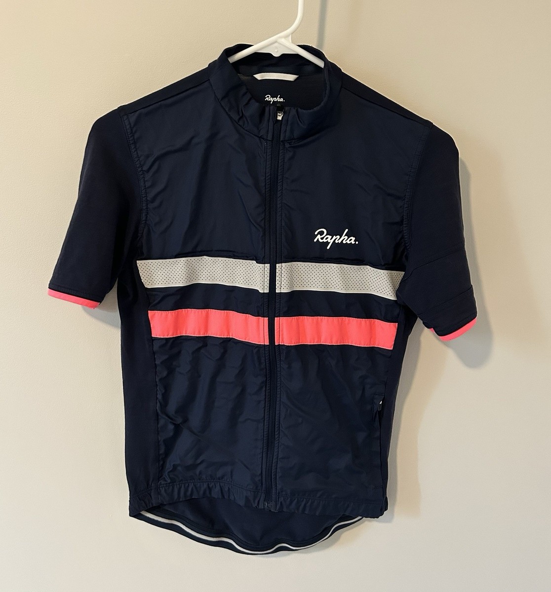 ウェア Rapha windblock brevet jersey S Rapha Men's Windblock Brevet Jersey Sz Small Merino Wool