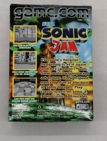 Sega Sonic Jam Game COM Software for Saturn Used