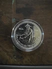 1986 Engelhard Prospector Silver Round 1 oz Eagle Reverse