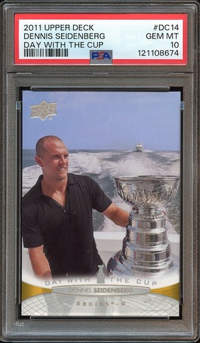 Dennis Seidenberg #DC14 2011 Upper Deck Day With the Cup card