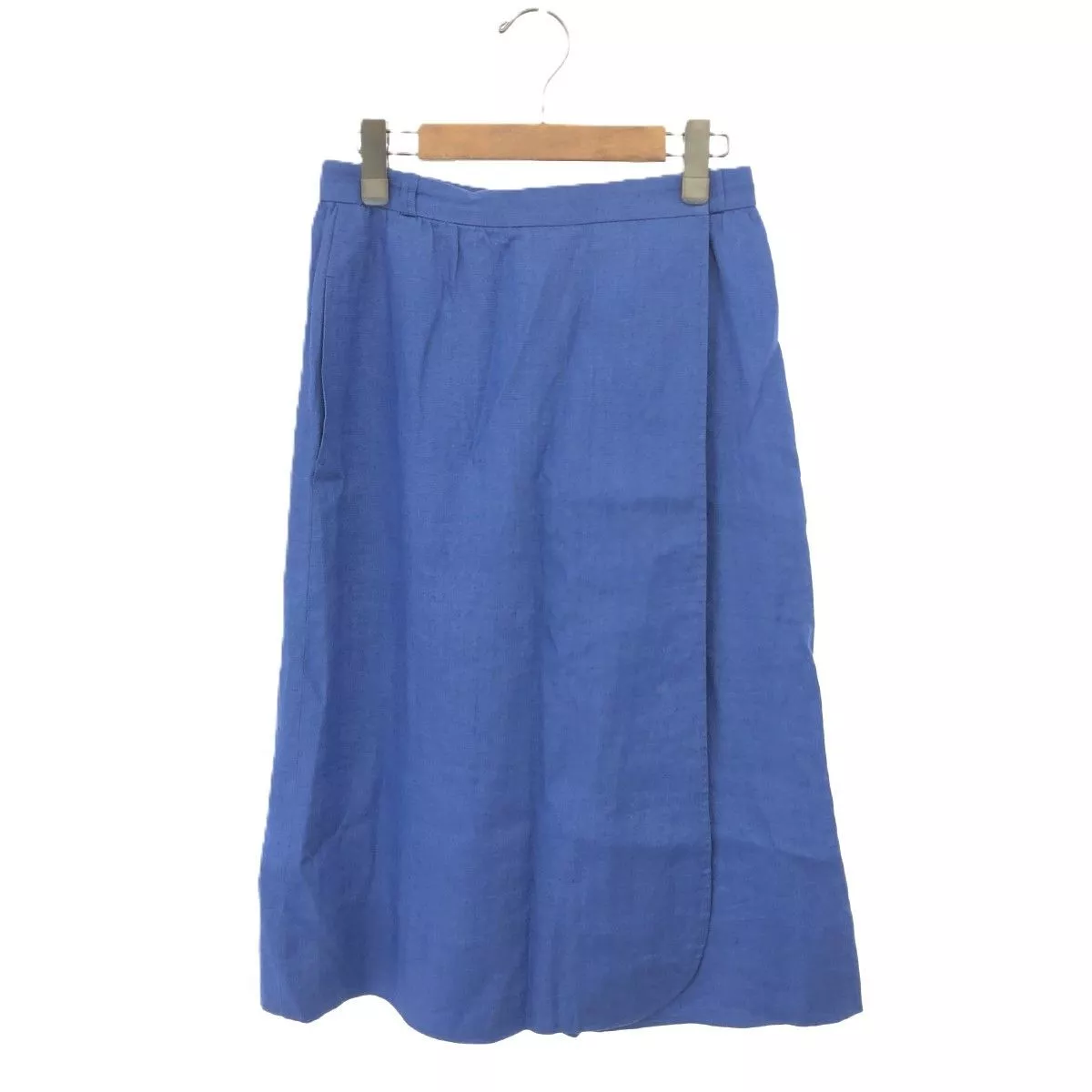 Foulard vintage GUCCI en lin bleu taille 44 avec accessoires