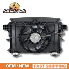 2020-24 Tesla Model 3 Radiator cooling fan active grille shutter shroud assy OEM