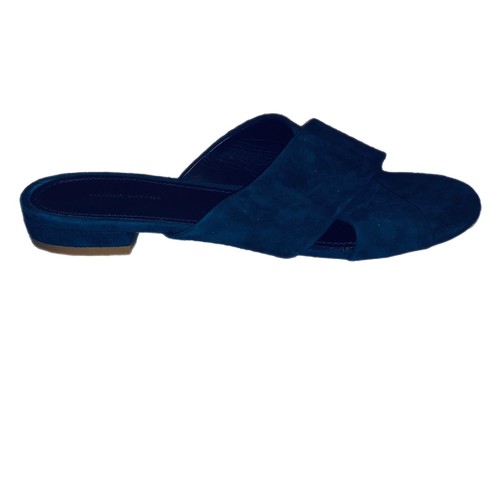 Sandalias de gamuza para mujer Mansur Gavriel DK azul cobolt planas nuevas Italia talla 38/7,5 - Imagen 4 de 9
