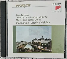 Beethoven: Octet Op. 103, Sextet Op. 71 (1994, Sony SK 53367) Charles Neidich