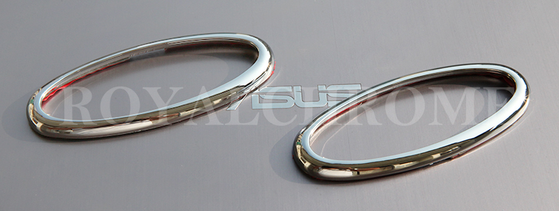 US STOCK x2 CHROME Indicator Side Marker Trims for JAGUAR S-TYPE