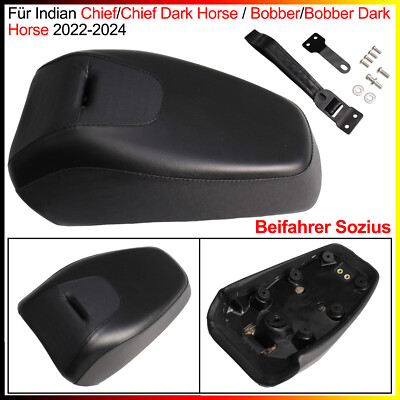 Hinteres Soziussitzkissen für Indian Chief/Bobber/Dark Horse 2022-2024 Bequem