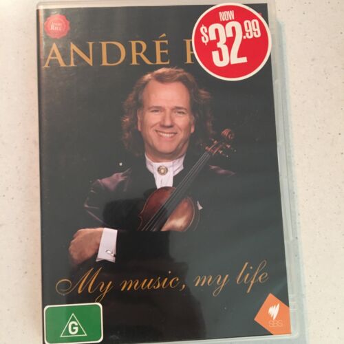 Andre Rieu | My Music, My Life | DVD Reg 4 | Disc and Cover Only No Case R4 FREE - Afbeelding 1 van 1