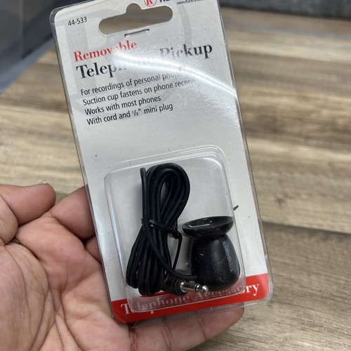 RadioShack Removable Telephone Pickup for Landline Phones Radio Shack 44-533 NEW - Picture 2 of 5