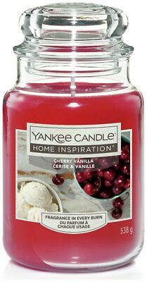  Yankee Candle Home Inspiration Large Jar Cherry Vanilla 538 g
