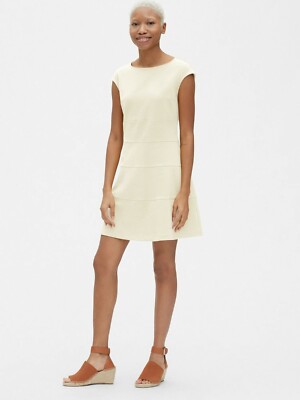 Gap Cap Sleeve Fit and Flare Dress in Ponte, Size 8 TALL off white (103250) | eBay Gap Cap Sleeve Fit and Flare Dress in Ponte, Size 8 TALL off white (103250) | eBay