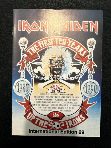 IRON MAIDEN FAN CLUB FC MAGAZINE 29