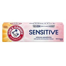 New ARM & HAMMER Sensitive Teeth & Gums Toothpaste 4.5 oz