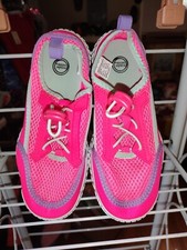 Kids Hot Pink Water Shoes, SZ 13/1, Protective, Beach, Lake, etc...