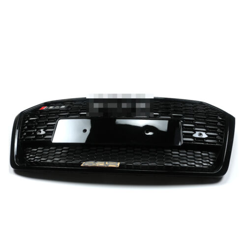 For Audi Q5 SQ5 2018 2019 RSQ5 Front Honeycomb Mesh Grill + Fog Lamp Grilles - Picture 3 of 11