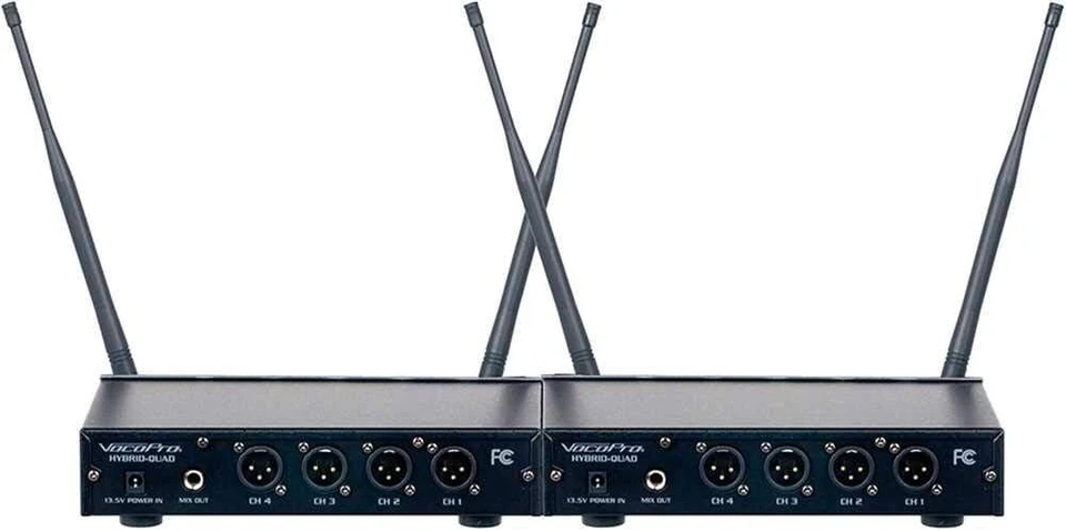 VocoPro Digital-Quad Play-8, 8 Eight Channel UHF Hybrid, XLR, Combo - Image 2 of 3