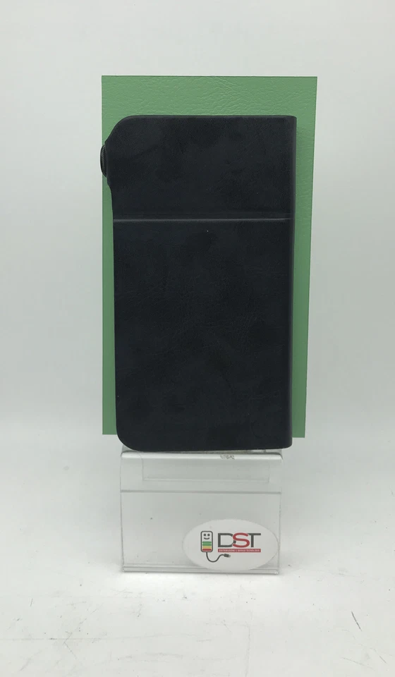 Cover Case DOLCE VITA a Portafoglio per HTC One M9+ Rigida pelle Nera - Immagine 2 di 4