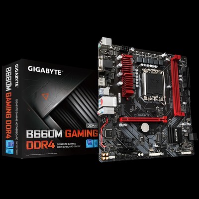 Gigabyte B660M Gaming DDR4 Motherboard CPU SOCKET LGA1700 Intel HDMI VGA DP
