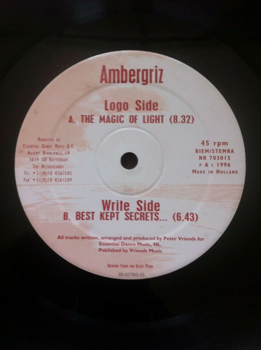 Ambergriz ‎– The Magic Of Light 12  Natural Records ‎– NR 703015  VG  1996 | eBay