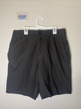 O'Neill Hybrid Chino Shorts Mens 32 Gray Lightweight Flat Front Stretch Beach