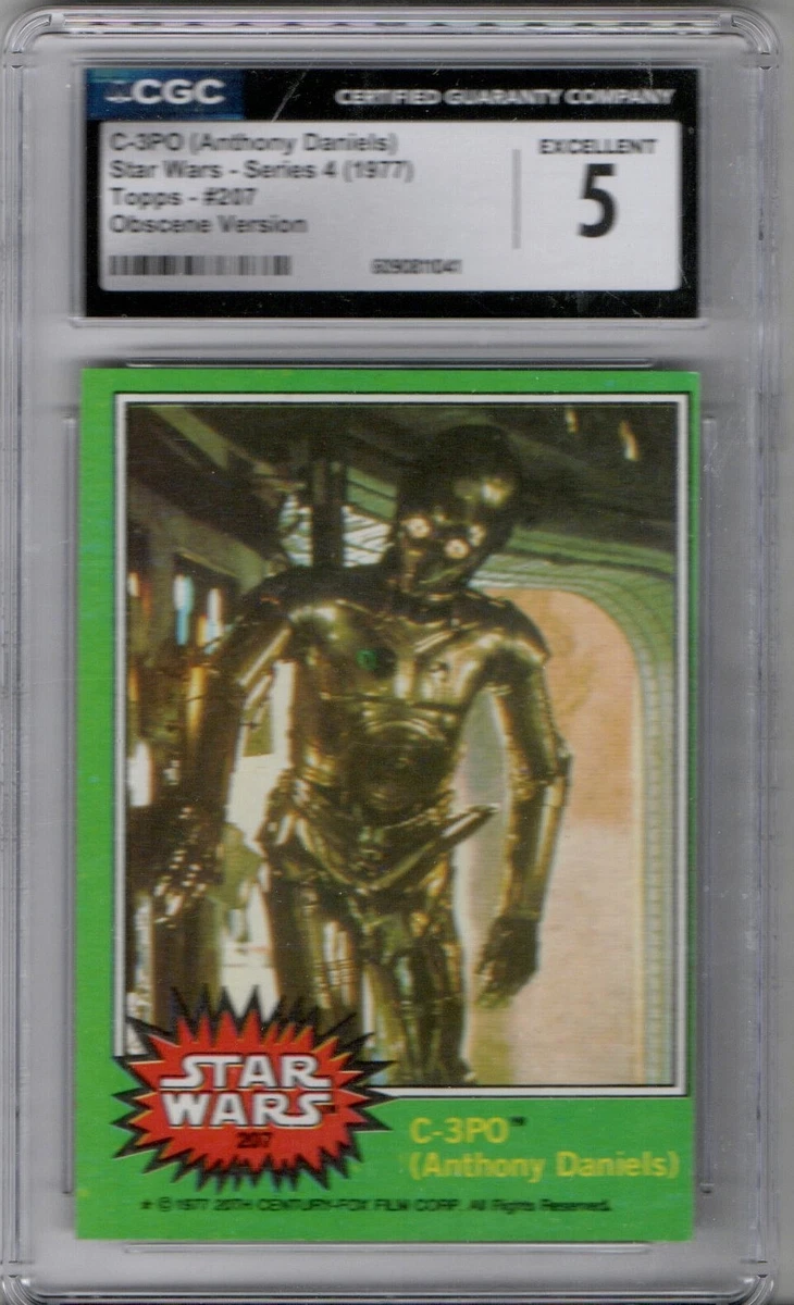 C3-PO レトロ 希少品 1.772インチ C3po 207 In Star Wars Trading Card Singles for sale | eBay