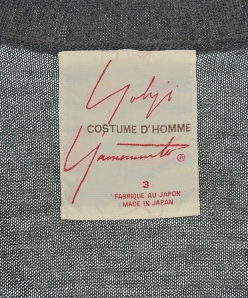 YOHJI YAMAMOTO DISFRAZ D'HOMME Cárdigan Gris 3 (Aprox. M) 2200621746051 Foto 3 de 4