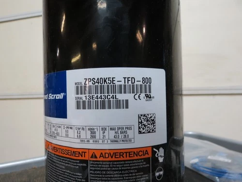 Brand New Copeland Scroll ZPS40K5E-TFD-800