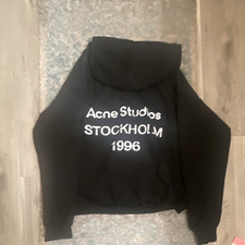 Acne Studios Stockholm 1996 Black Pullover Ho...