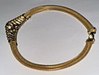RARE VINTAGE BALENCIAGA PARIS NECKLACE GOLD PLATED — photo 9
