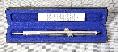 Henschel Proportional Divider 8" 1276 Germany Listed for the person W.A.T.