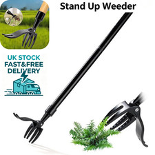 Weed-Puller Remover Steel Claw Lawn Weeder Root Killer Grabber Tool Long Handled