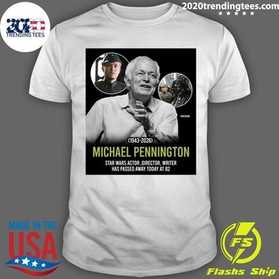 Michael Pennington White Cotton Shirt Full size S-5XL BS1686