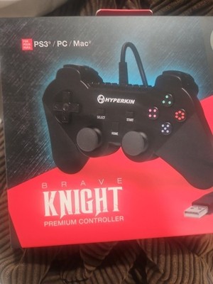 Hyperkin Brave Knight Wired Premium Controller Compatible with PS3/PC/MAC