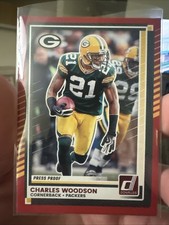 2025 Panini Donruss - Charles Woodson #135 Press Proof Red