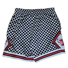 Mitchell & Ness Chicago Bulls Checked Swingman Short 97-98 L