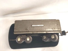 Lionel Lines 2689W Prewar Tender DARK gUNMetal With Electric Coupler And Whistle