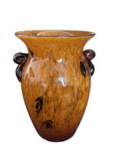 vase en verre pate de verre