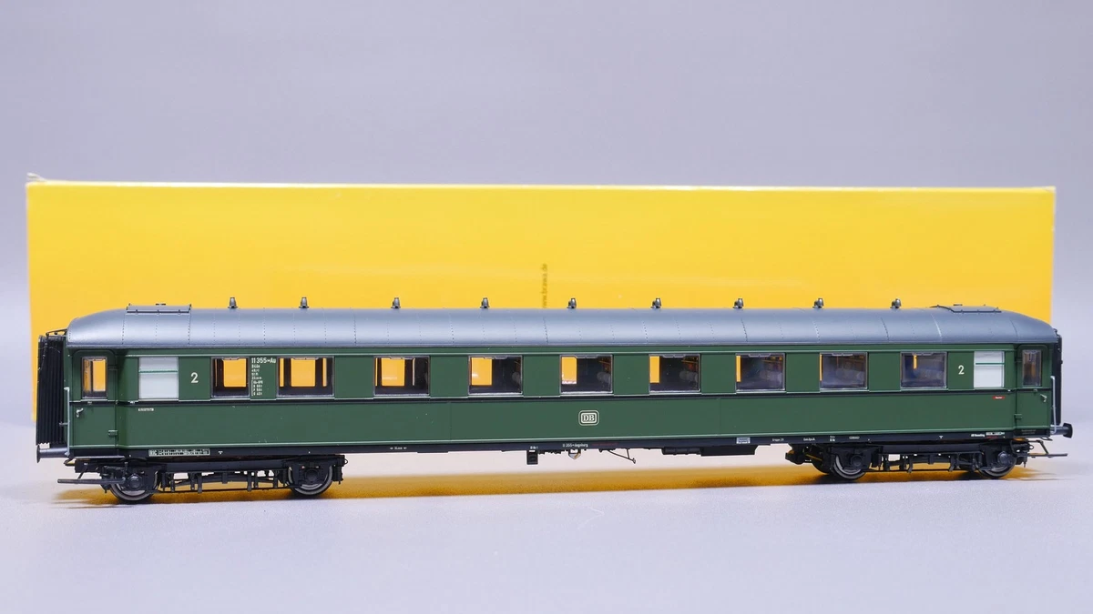 H0 DC Brawa 46421 Schnellzugwagen B4üe 11 355 Au DB OVP #ST_739